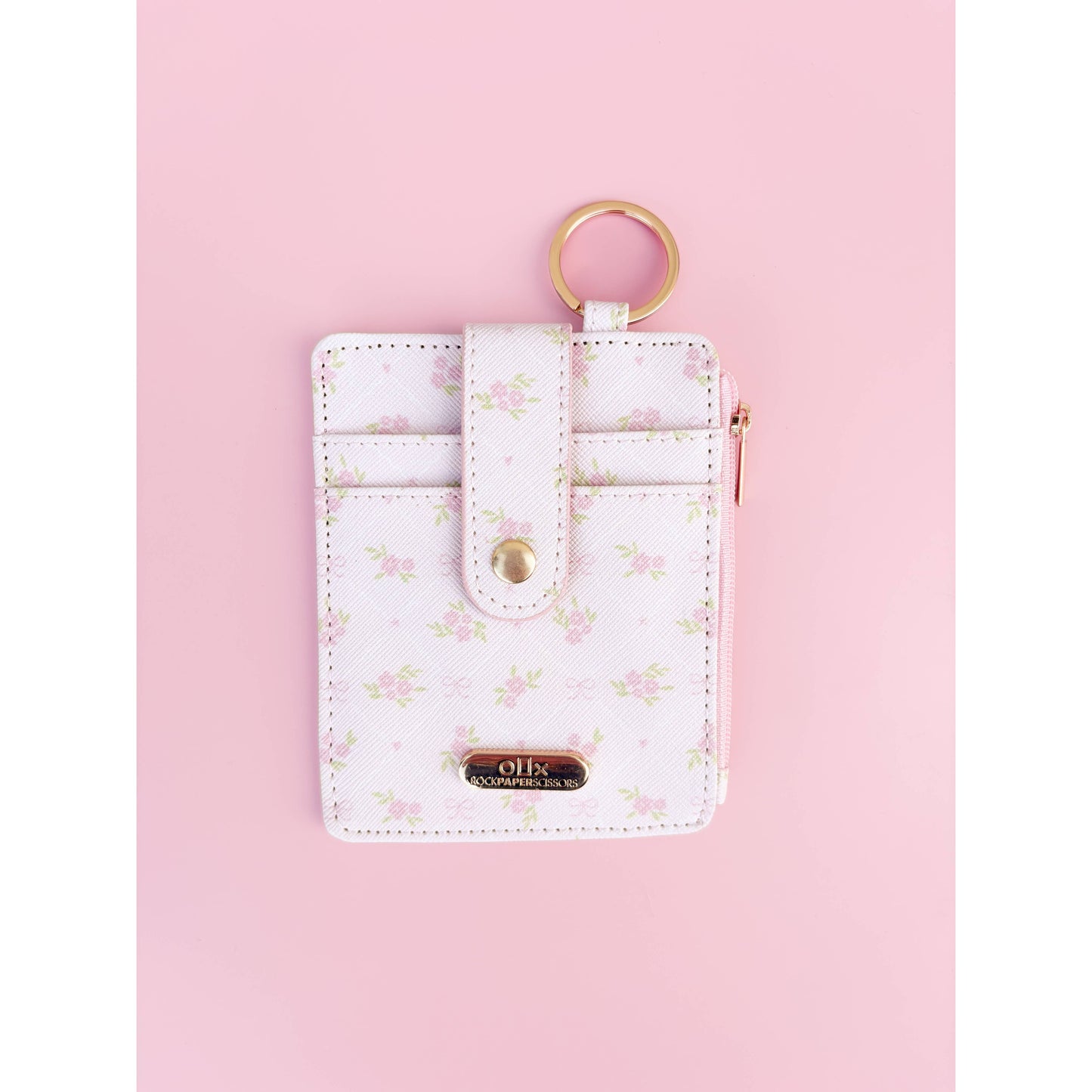 Floral Key-chain Wallet
