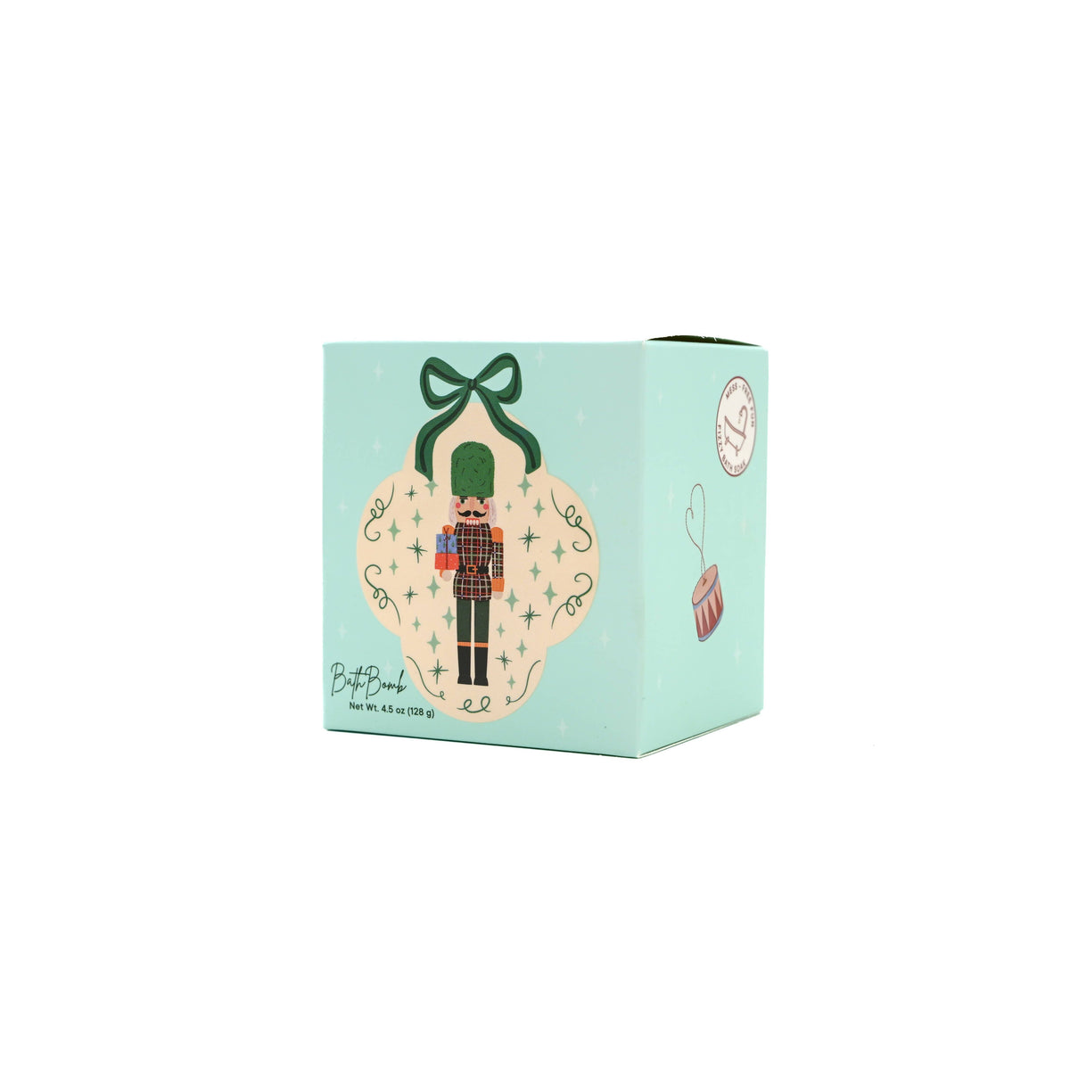 Christmas Nutcracker Bath Bomb - Stocking Stuffer