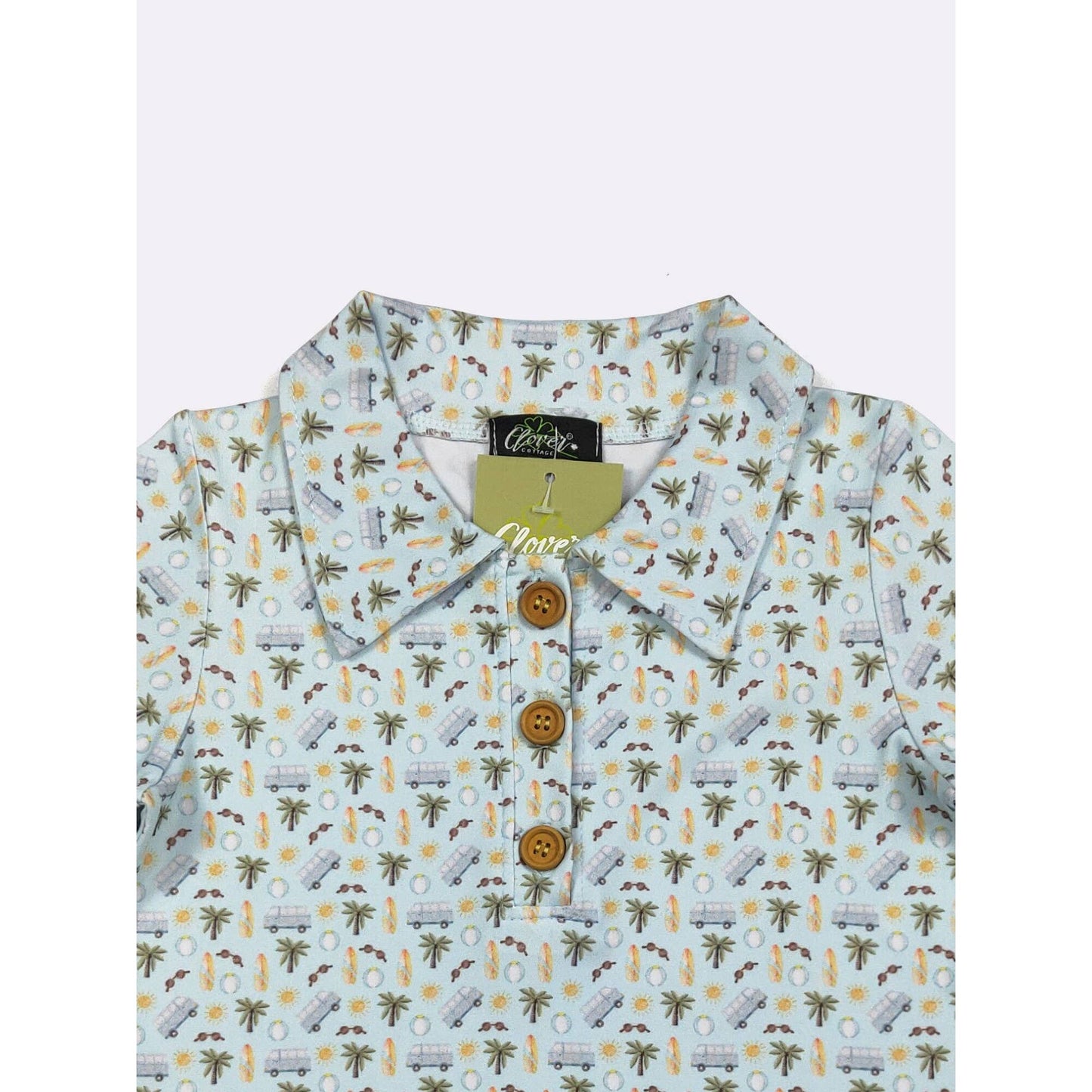 Beach Boy Collar Shirt