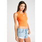 "TN" Heritage Patch Ribbed Tank Top