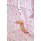 Vintage Floral Hooded Windbreaker