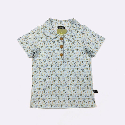 Beach Boy Collar Shirt