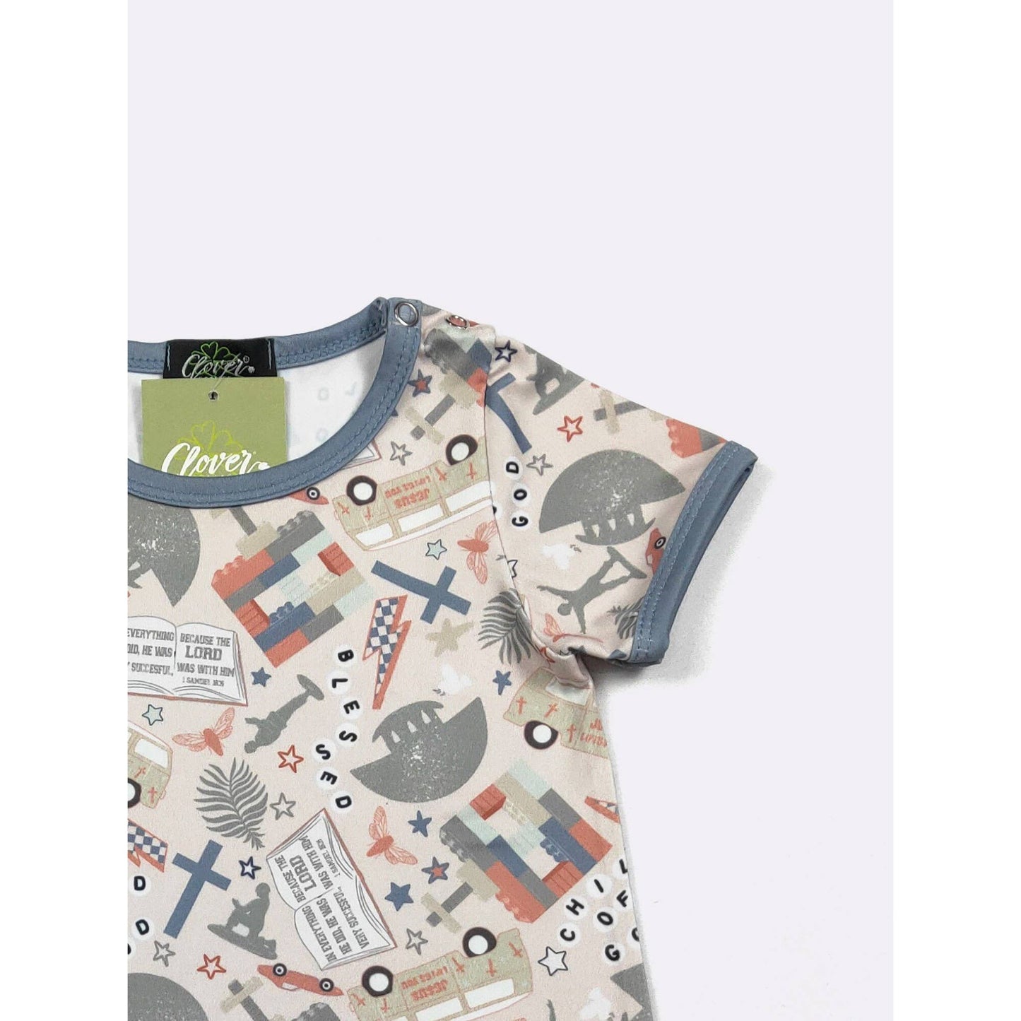 Child of God Boy Romper