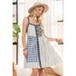PATCHWORK MINI DRESS