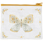 Yellow Butterfly Zipper Wallet