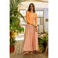 Striped Gaucho Pants