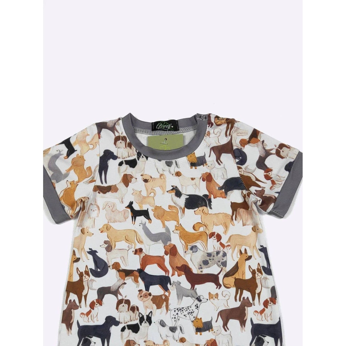 Dog Park Boy Romper