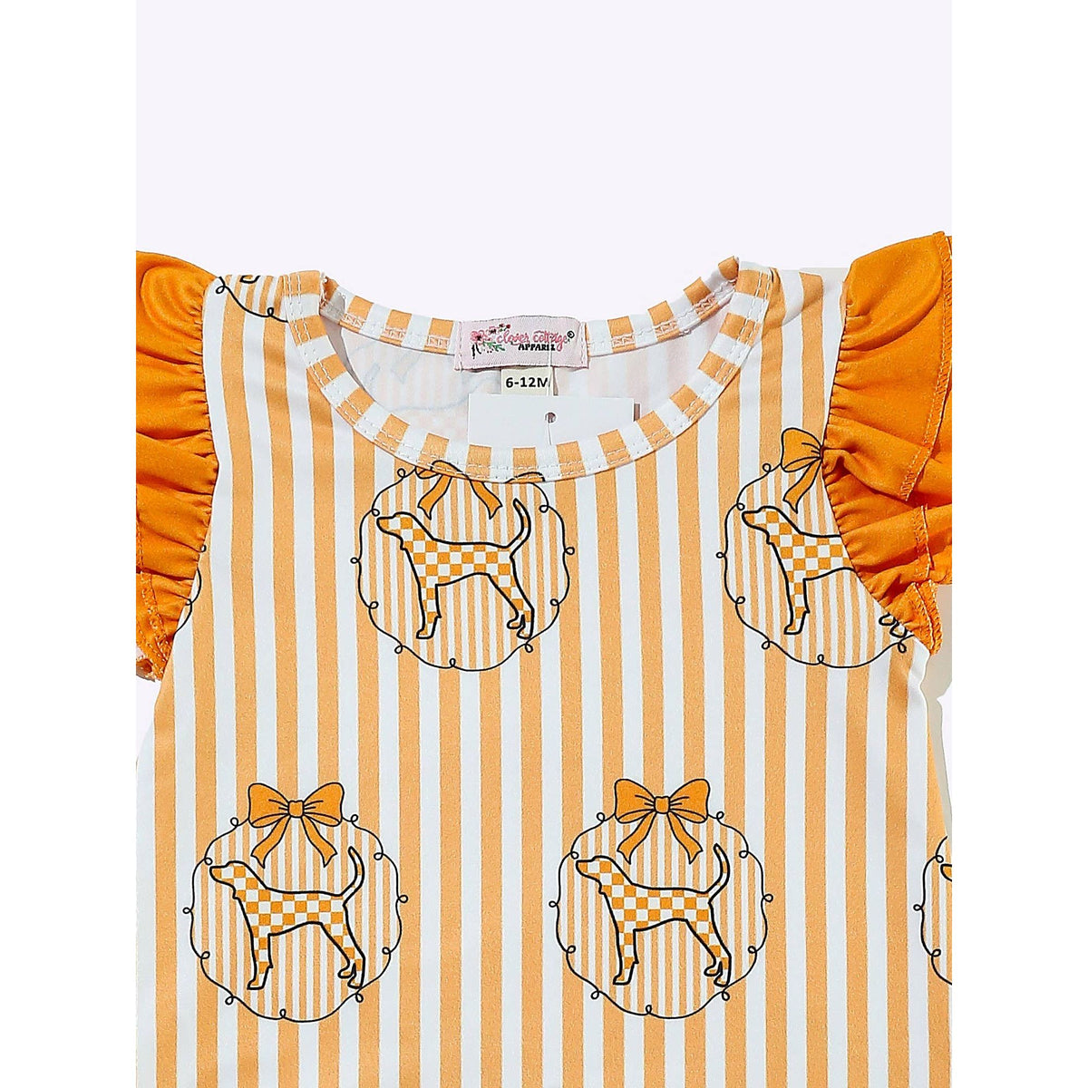 Preppy TN Stripe Baby Romper