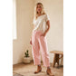 Polka Dot Scuba Barrel Pants