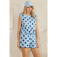 Coastal Polka Dot Lounge Set