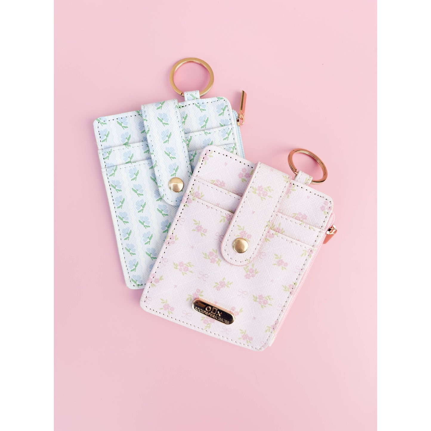 Floral Key-chain Wallet