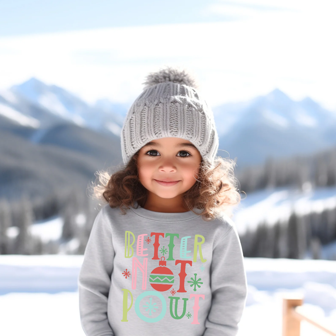 Kids Better Not Pout Sweatshirt