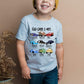 God says I Am race cars kids shirt