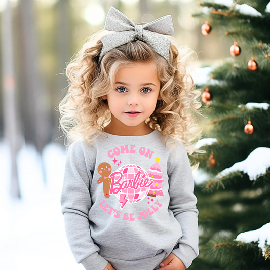 Come on Doll let's be Jolly crewneck