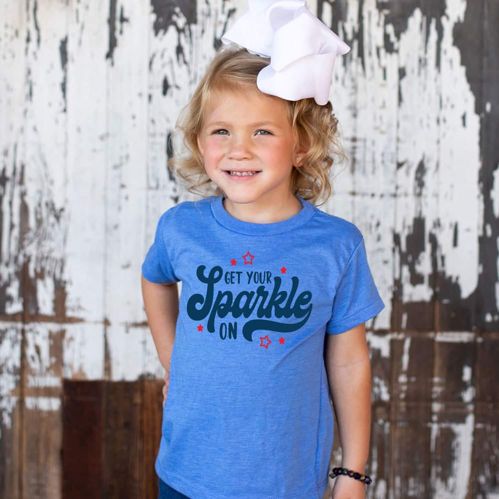 Get Your Sparkle On Kids Tee
