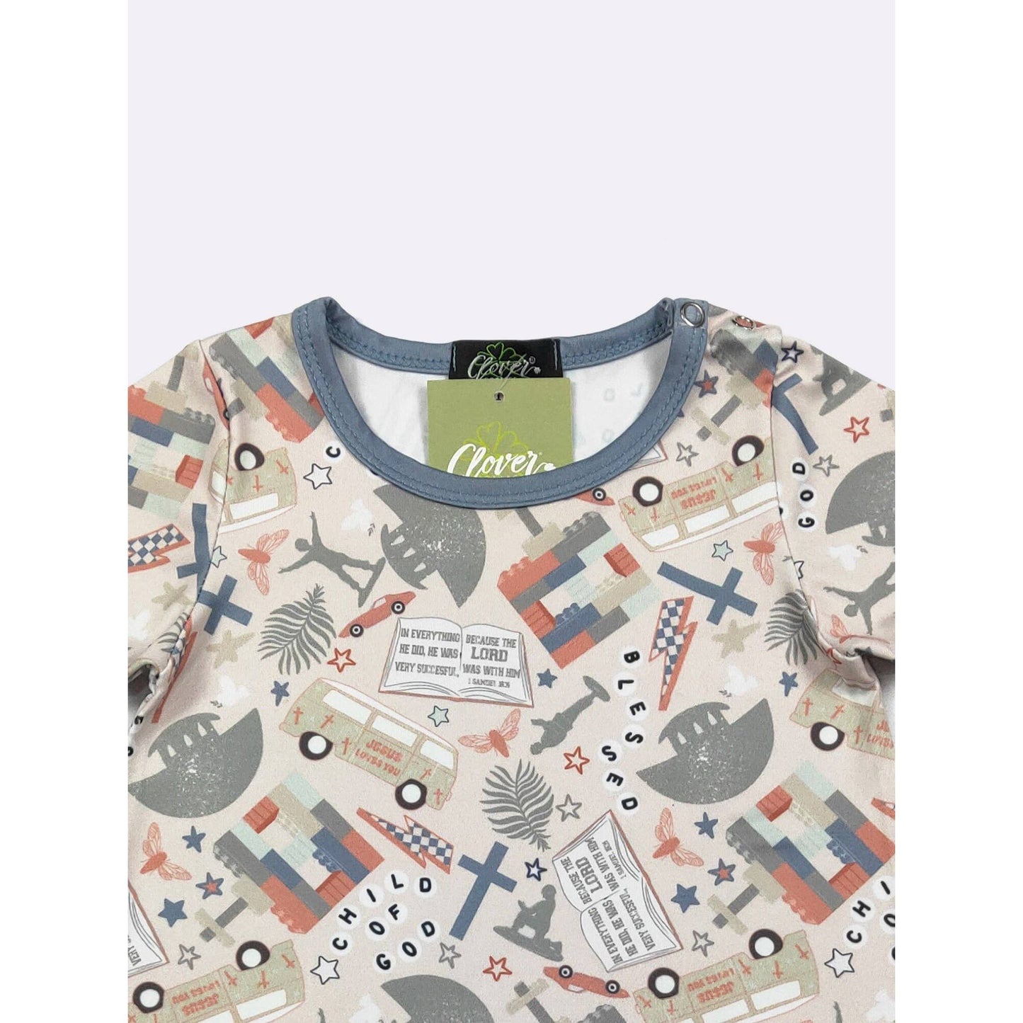 Child of God Boy Romper