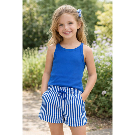 Girl's Short Set w/ Matching Scrunchie