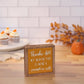 Thanks Fall Box Sign Mini