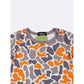 Orange Camo Boy Romper