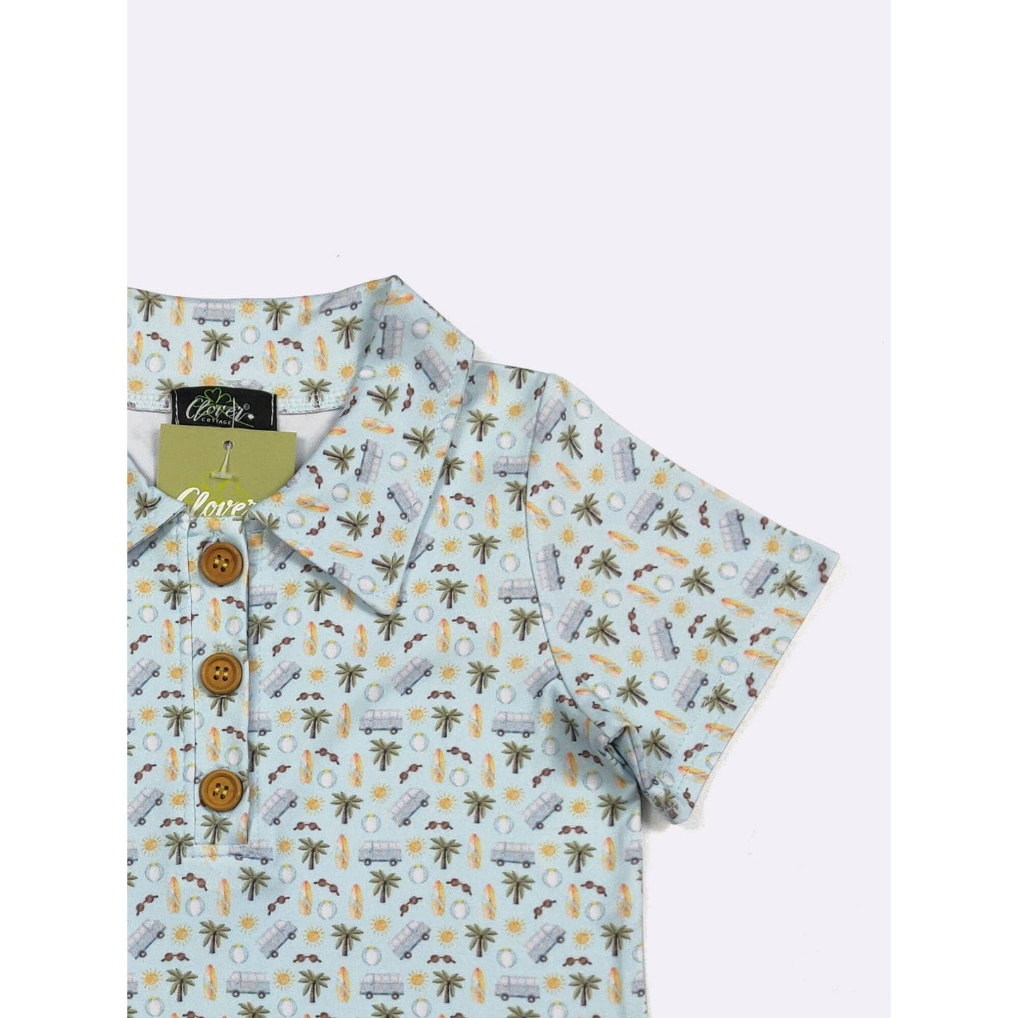 Beach Boy Collar Shirt