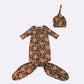 Tri Star Camo Knotted Gown