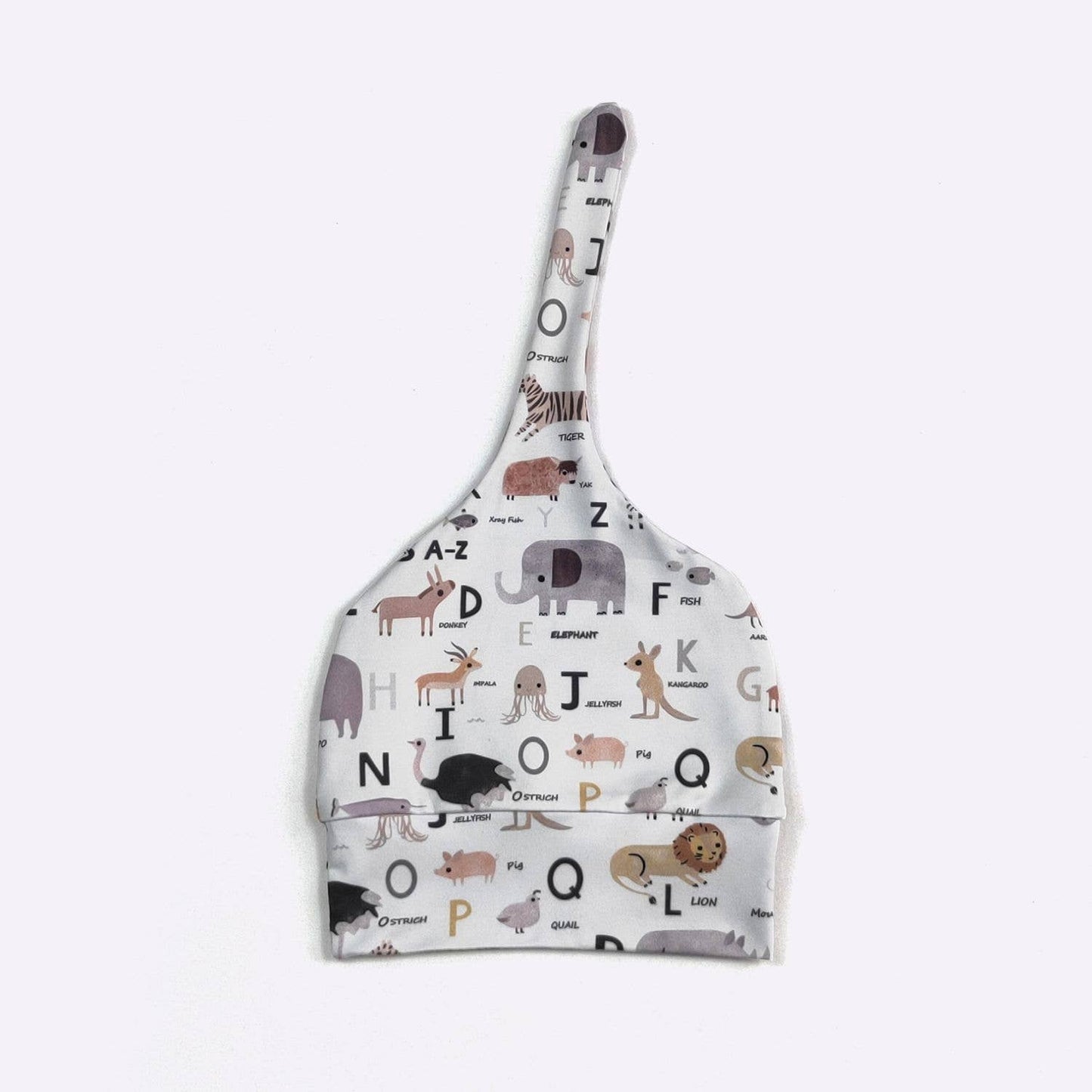 Alphabet Baby Knotted Gown