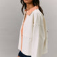 Orange Gingham Barn Jacket