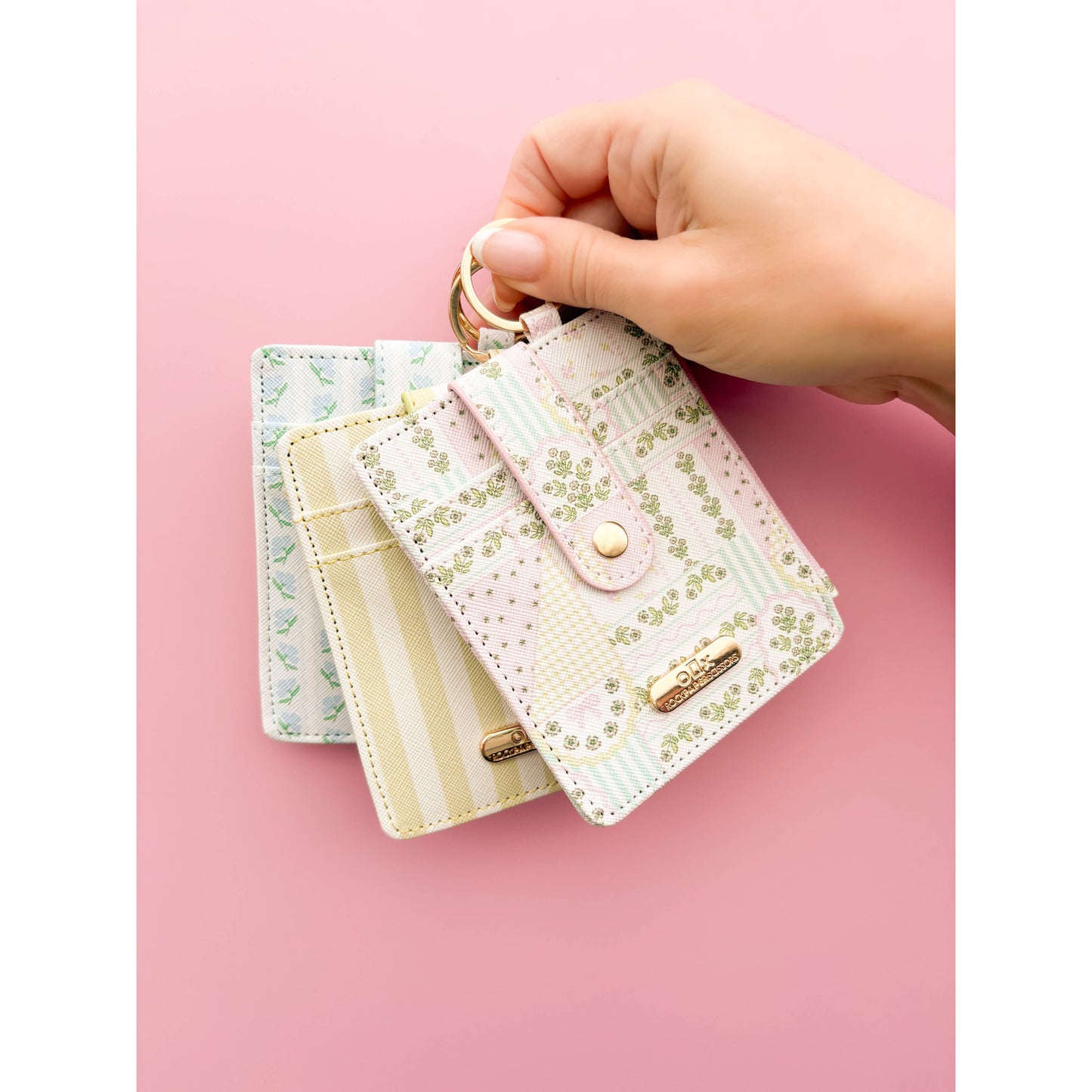 Patchwork Key-chain Wallet