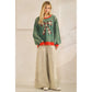 THE MERRY MINERAL-WASH BOW PULLOVER