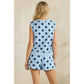 Coastal Polka Dot Lounge Set
