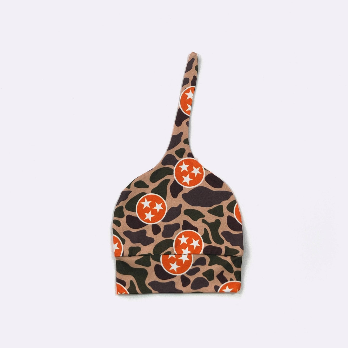 Tri Star Camo Knotted Gown