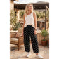 Polka Dot Scuba Barrel Pants