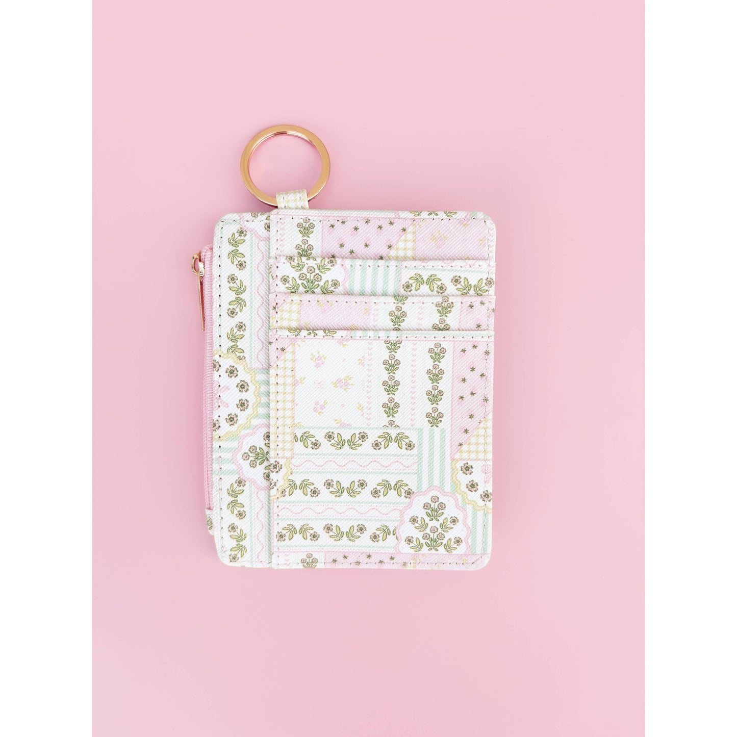 Patchwork Key-chain Wallet
