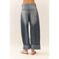 Plus Striped Barrel Carpenter Pants