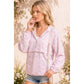 Vintage Floral Hooded Windbreaker