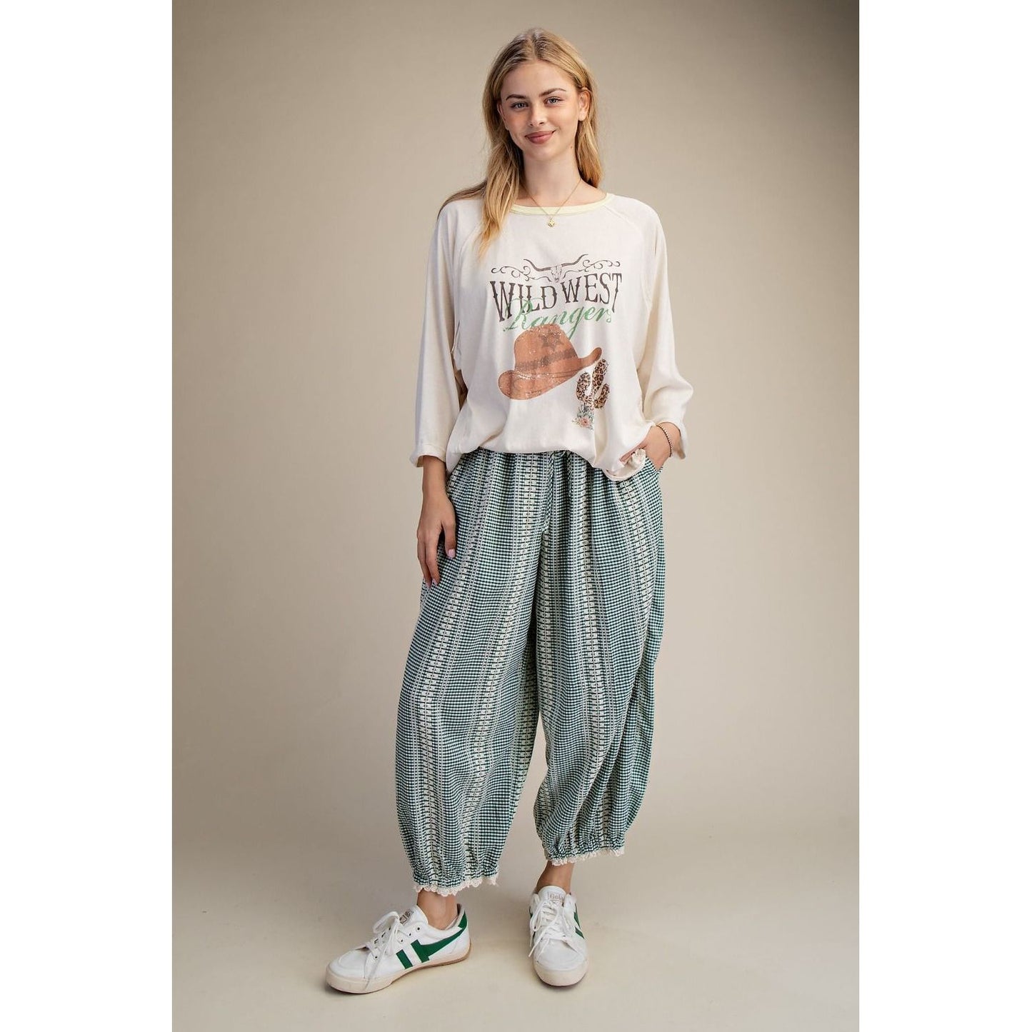 COTTAGE CORE BLOOMER PANTS