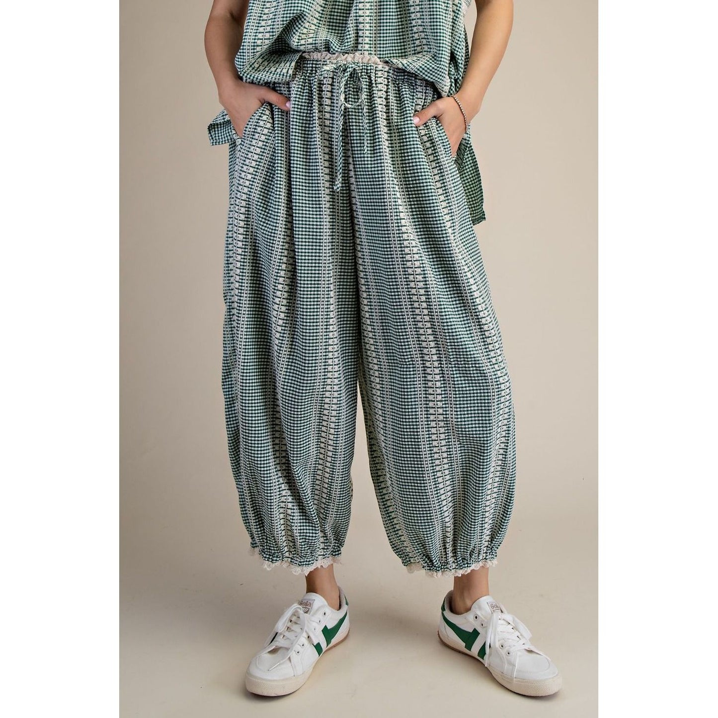 COTTAGE CORE BLOOMER PANTS