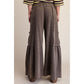 PLUS MINERAL WASHED KNIT PANTS