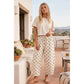 Polka Dot Scuba Barrel Pants