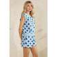 Coastal Polka Dot Lounge Set