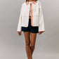 Orange Gingham Barn Jacket
