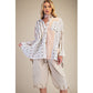 MIXED STRIPE BUTTON DOWN SHIRT