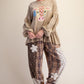 COW PATCH WASHED COTTON TUNIC