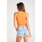 "TN" Heritage Patch Ribbed Tank Top