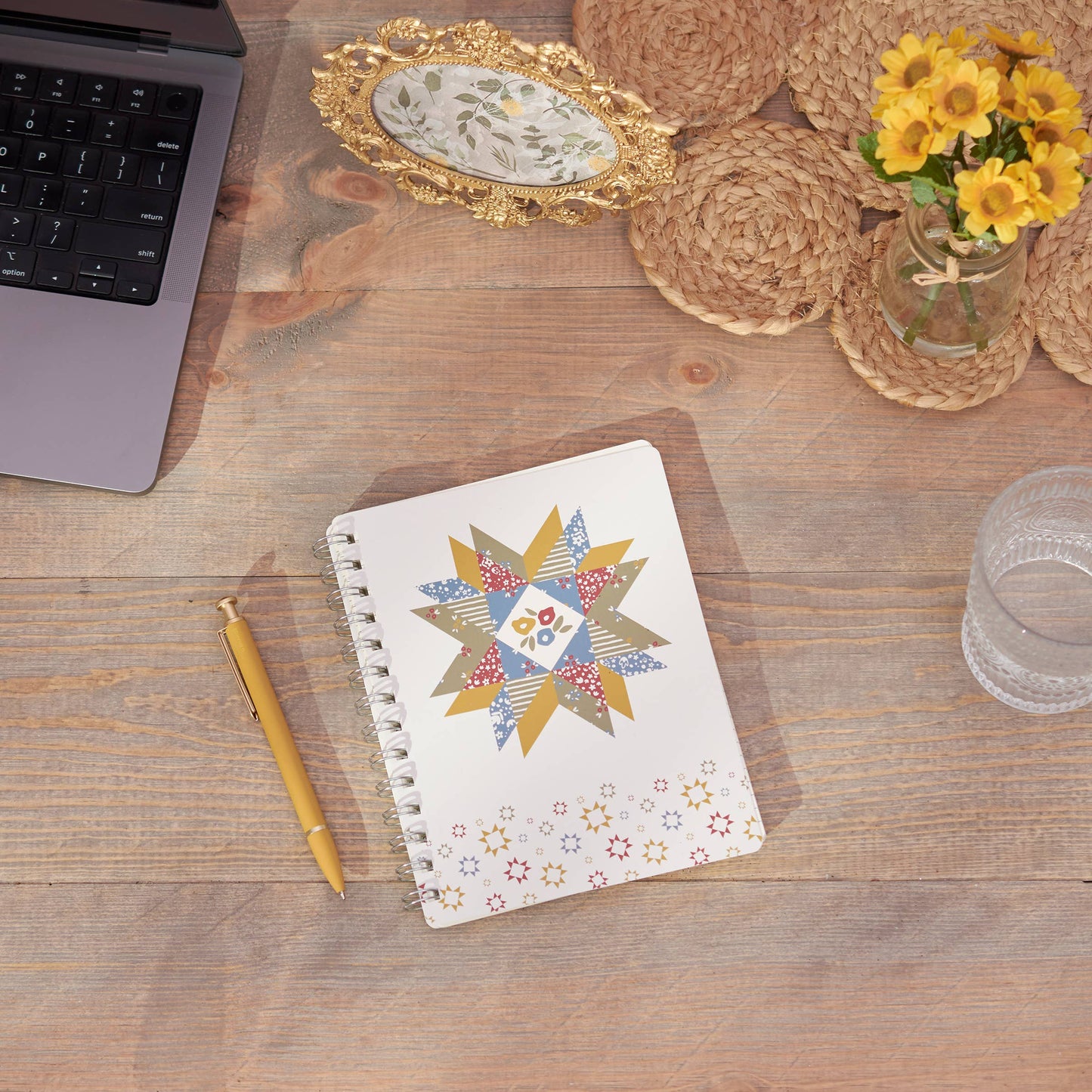 Star Quilt Notebook
