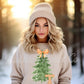Tennessee Christmas Tree Natural Crewneck
