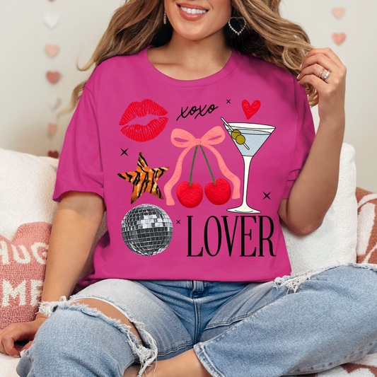 Lover Valentines DTF Printing Premium Graphic Design T-shirt