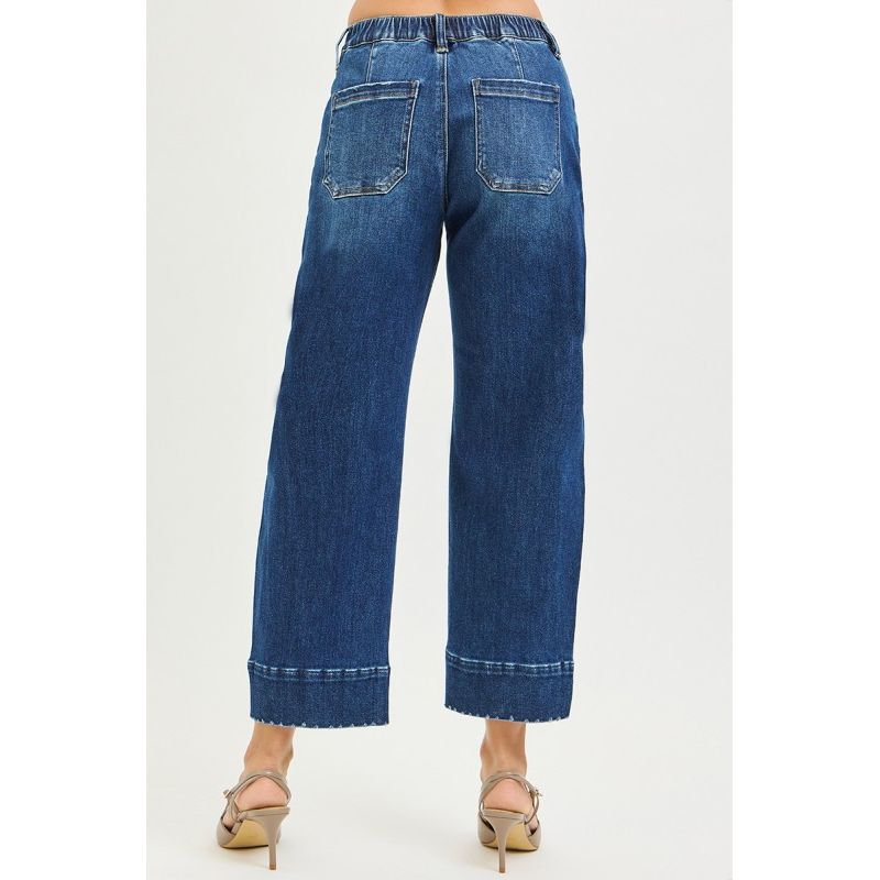 Slouchy Cropped Barrel Jeans
