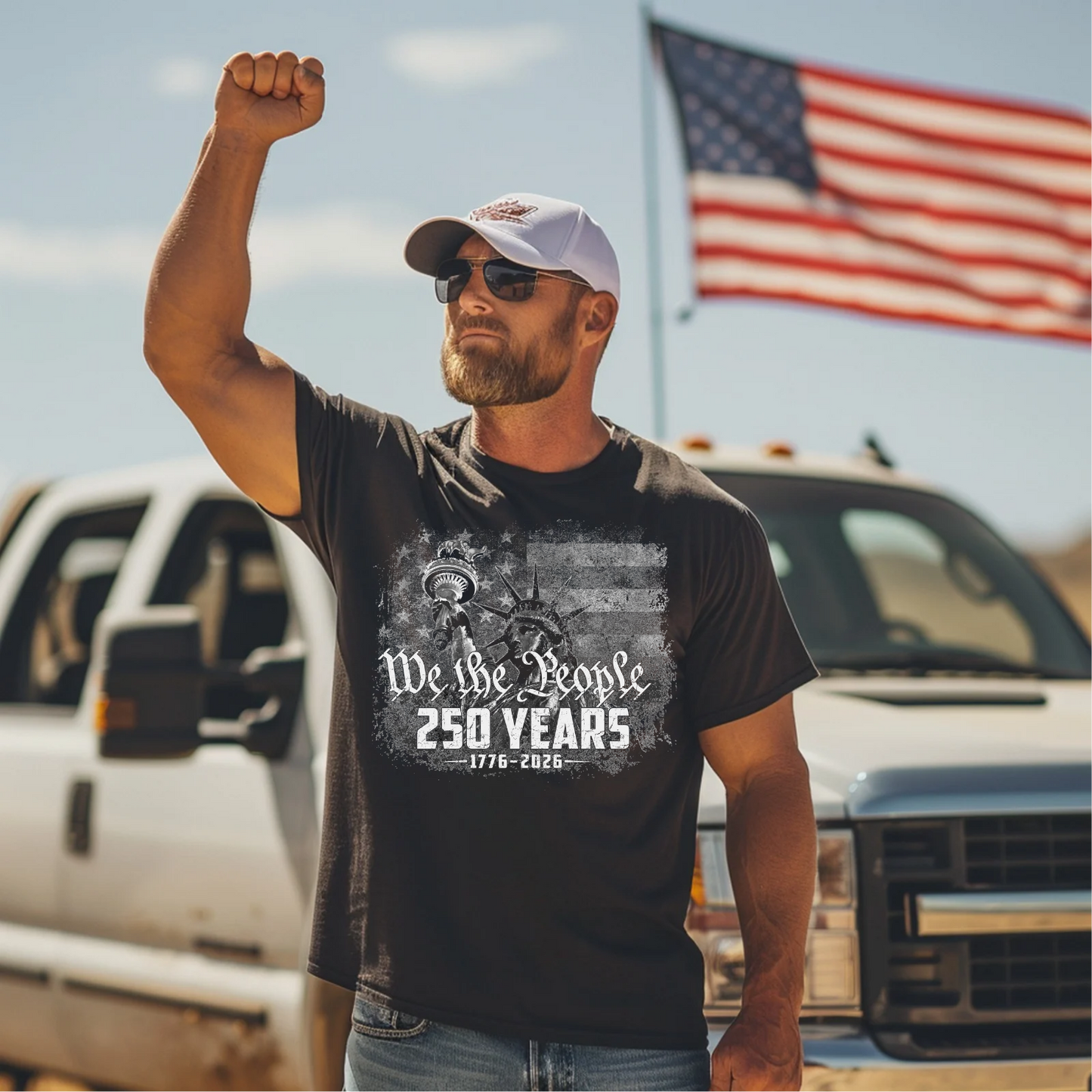 Unisex 250th AMERICA 4th of JULY TEE