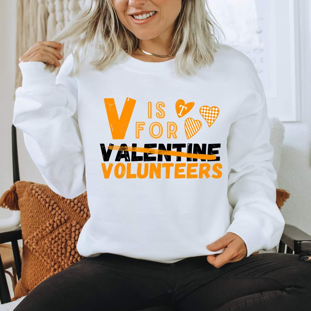 Orange V is for Vol (Not Valentines) Graphic Tee